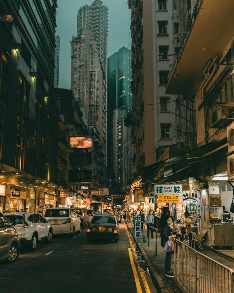 pexels-photo-1441932-1441932 Discover the bustling nightlife and vibrant street scene of Kowloon, Hong Kong's busy shopping district.
